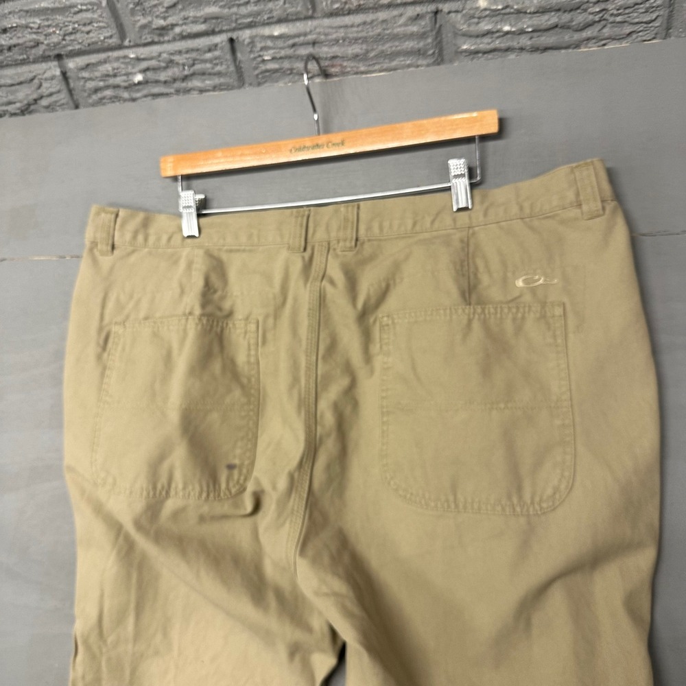 Drake Waterfowl Systems Mens‎ Tan Cotton Outdoor Hunting Pants Size 44 Khaki